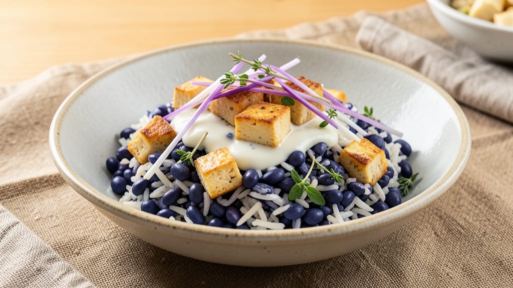 Blue Pea Rice Recipe: Caribbean-Inspired Protein-Packed Bowl