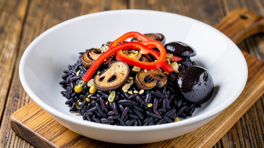 Black Mushroom Rice Recipe: Umami-Packed One-Pan Meal in 20 Minutes