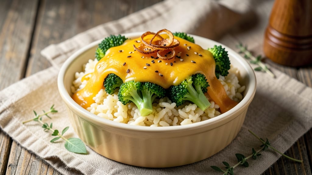 Broccoli Cheese and Rice Cups Recipe: Baked Bites With Melty Cheese and Crispy Edges