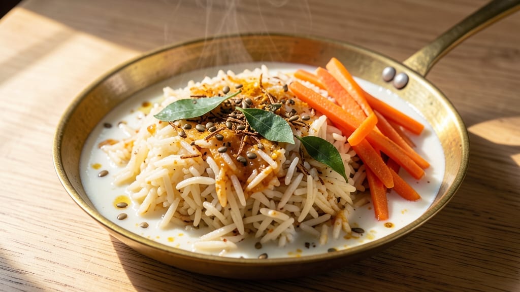 Carrot Rice Recipe South Indian: Fragrant Coconut-Turmeric Flavor in One Pot