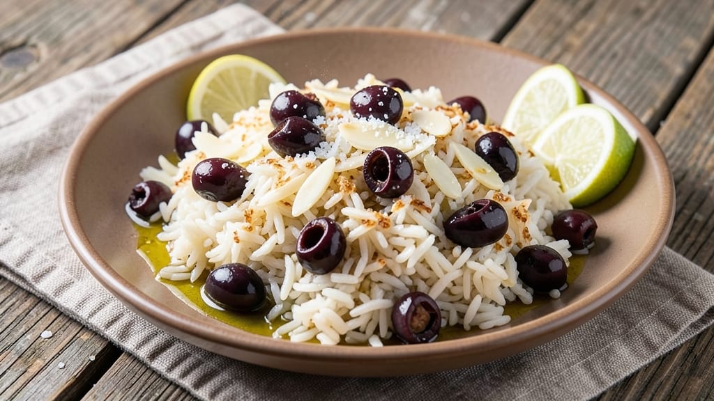 Black Olive Rice Recipe: Briny Zesty Grain Bowl Base