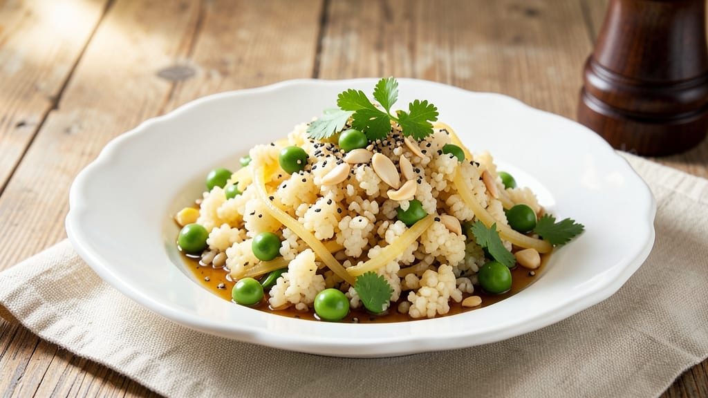 Cauliflower Rice and Peas Recipe: Bright Green, Buttery Texture in 20 Minutes