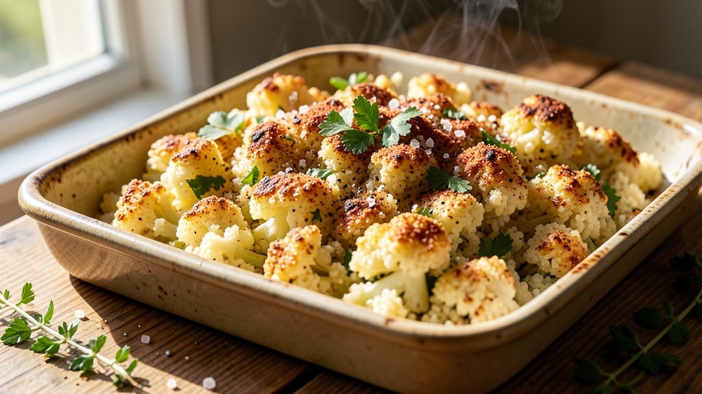 Cauliflower Rice Oven Recipe: Crispy-Edged, Nutrient-Packed Side in 20 Minutes