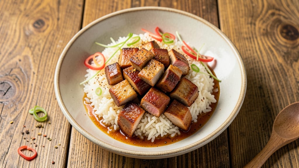 Chashu Rice Bowl Recipe: Smoky Five-Spice Pork Over Fragrant Steamed Rice