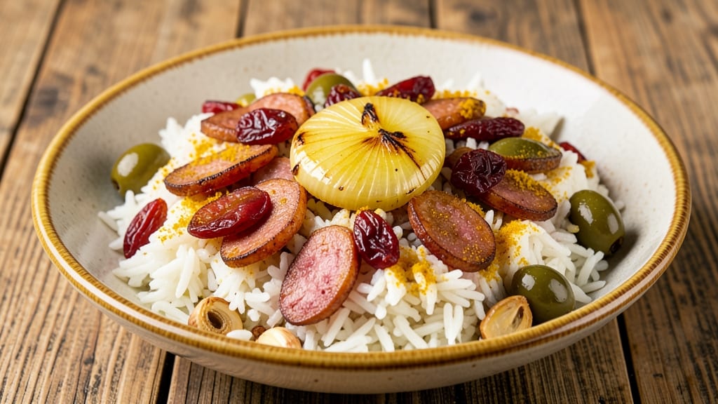 Brazilian Christmas Rice Recipe: Turmeric-Infused Golden Grains With Toasted Coconut Crunch