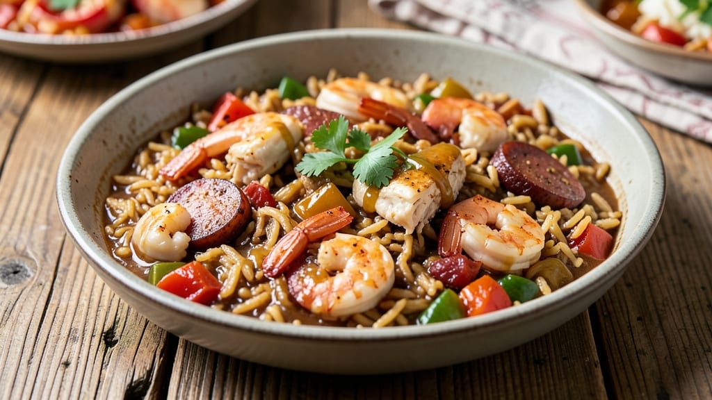 Carolina Gold Rice Jambalaya Recipe: Spicy-Smoky One-Pot Feast in 45 Minutes
