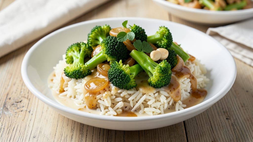 Brazilian Broccoli Rice Recipe: Garlicky Coconut Flavor in One Pan