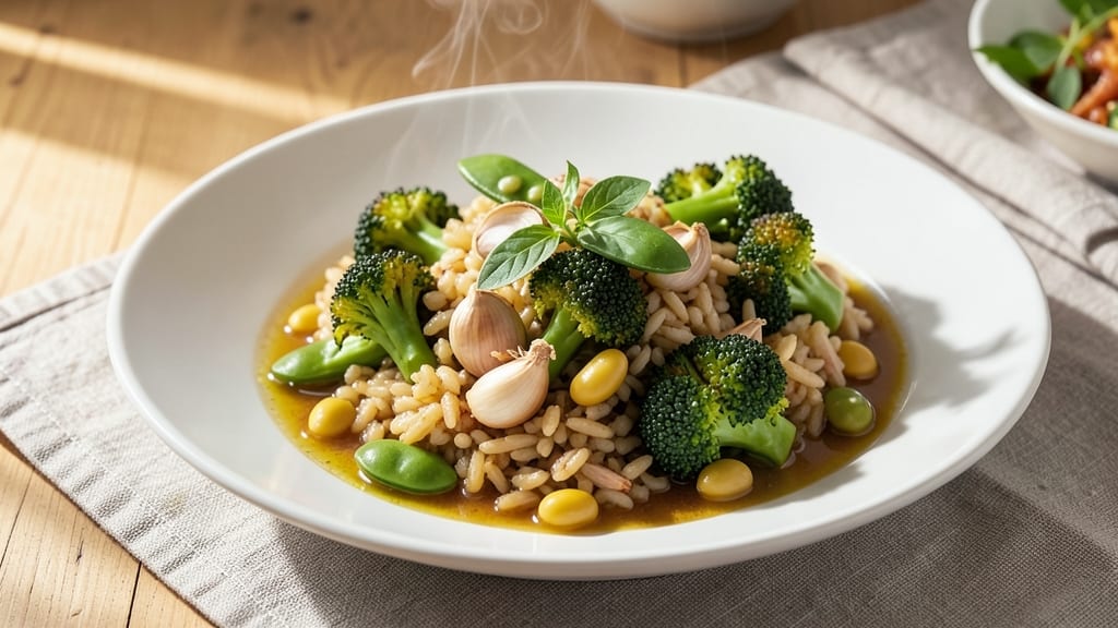 Broccoli Rice Recipe Vegetarian: Crisp-Tender Bites With Nutty Arborio Flavor