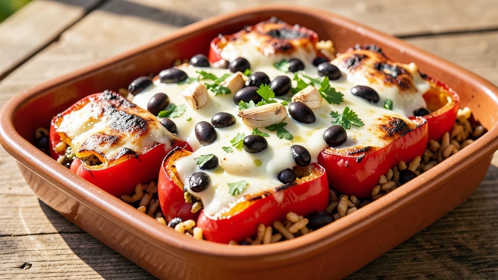 Brown Rice Stuffed Peppers Recipe: One-Pot Heartiness With Nutty, Herb-Kissed Filling