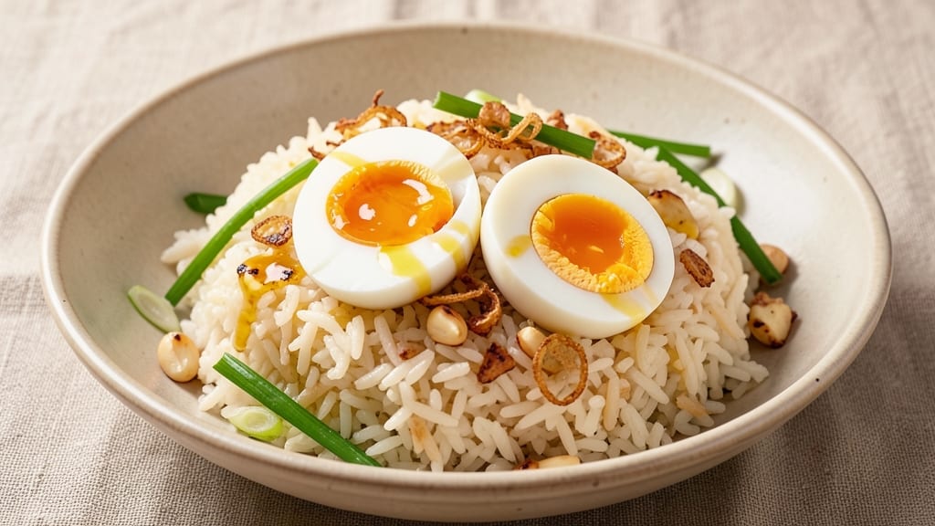 Boiled Egg Fried Rice Recipe: Savory Protein-Packed One-Pan Meal