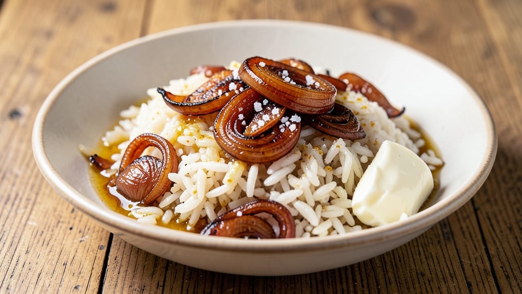 Brown Onion Rice Recipe: Sweet Caramelized Aromas in One-Pan Magic