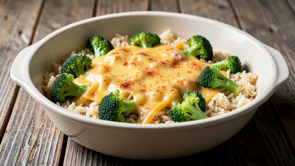 Broccoli Cheese Rice Crock Pot Recipe: Melty Cheese and Veggie-Packed One-Pot Magic