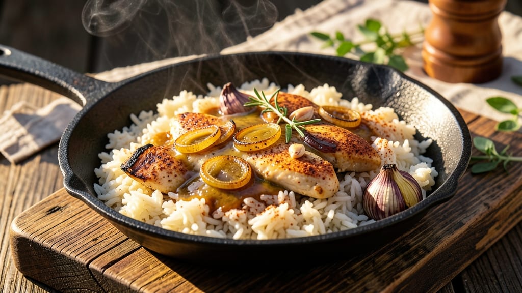 Campfire Rice Recipe: Smoky Char and Crispy Edges Over Open Flame