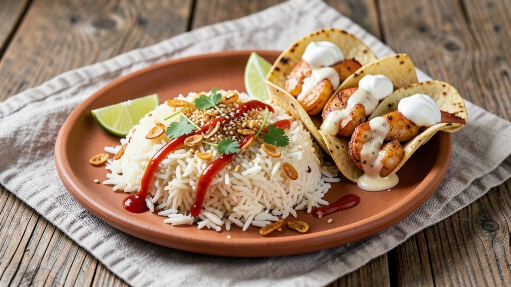 Blanco Tacos With Tequila Rice Recipe: Spicy Creamy Duo That Stands Out
