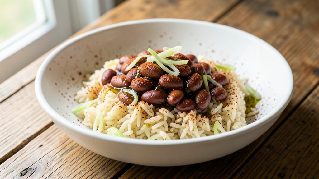 Canned Red Beans and Rice Recipe No Meat: Smoky Spiced One-Pot Comfort