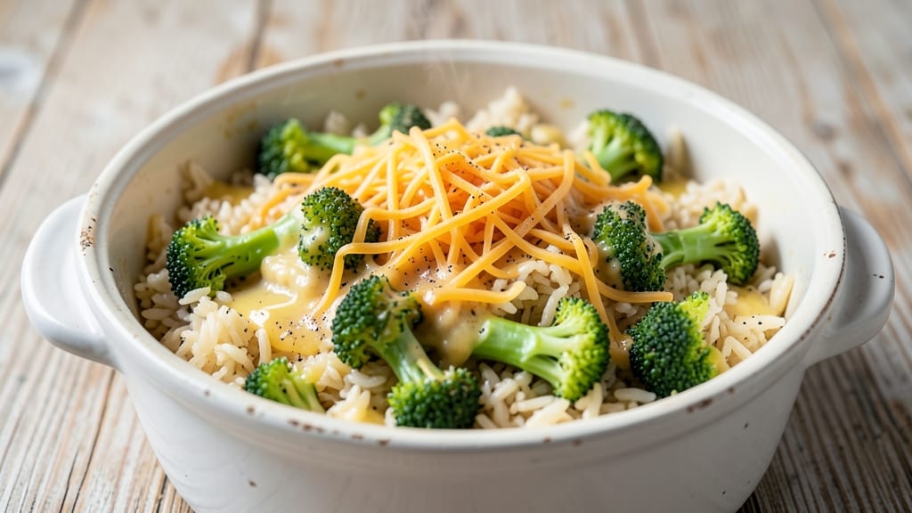 Broccoli Cheese and Rice Crockpot Recipe: Melty Cheese and Fluffy Grains in One Pot