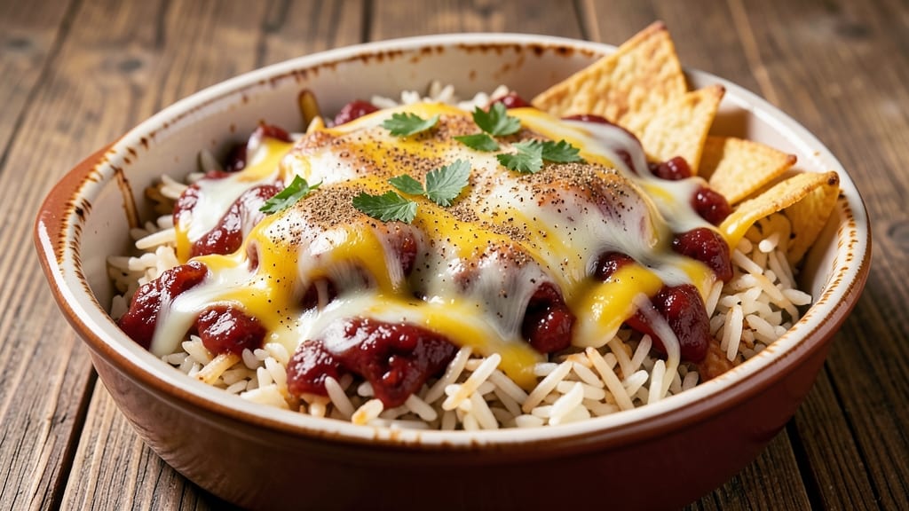 Cheesy Enchilada Rice Recipe: Melty Cheese and Smoky Tomato Fusion