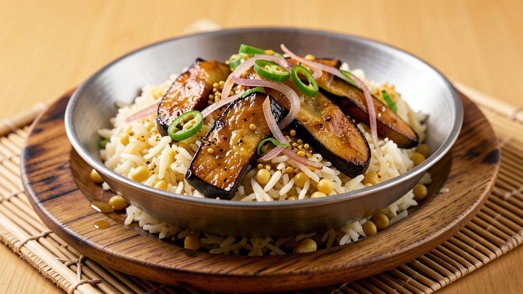 Brinji Rice Recipe Venkatesh Bhat: One-Pot Spiced Rice with Crispy Lentil Crunch