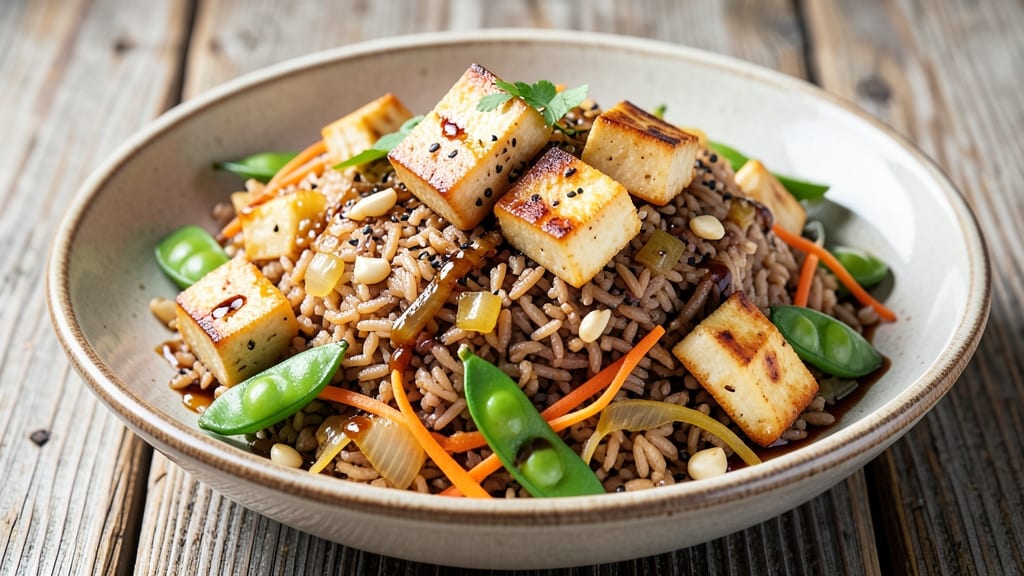 Brown Fried Rice Recipe Healthy: Wok-Tossed Veggie Protein Powerhouse