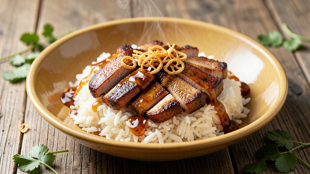 Bryan's Rice Recipe: Smoky Five-Spice Crust With Juicy Pink Hearts