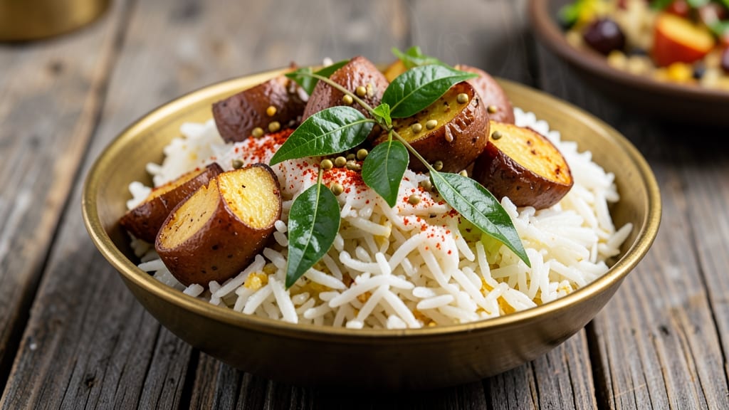 Boiled Rice Pundi Recipe: Spicy South Indian Street Food Bites