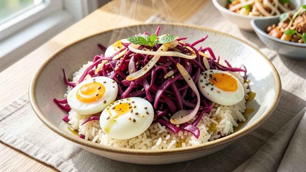 Cabbage Egg Rice Recipe: One-Pan Savory Fusion With Crispy Edges