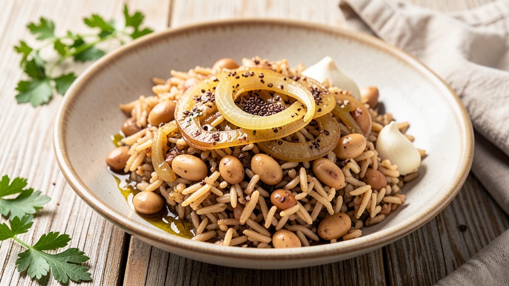 Brown Rice and Garbanzo Beans Recipe: Nutrient-Packed Protein Bowl in 30 Minutes