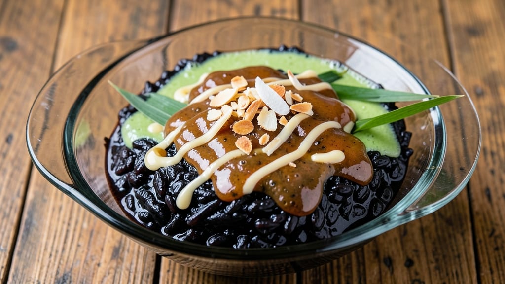 Black Sticky Rice Dessert Recipe: Fragrant Pandan and Coconut Dream