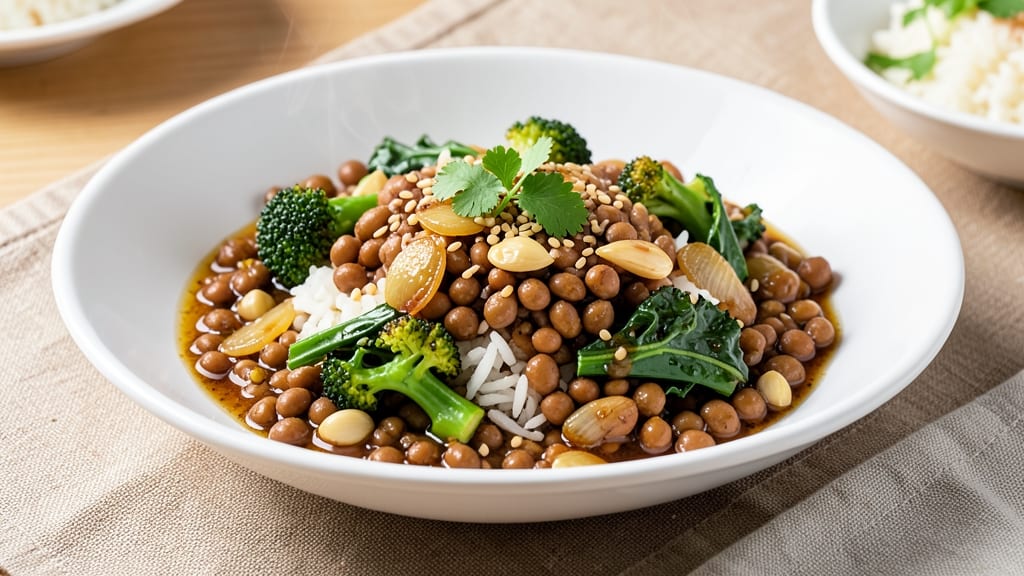 Brassica Lentils and Rice Recipe: Earthy Protein-Packed One-Pot Meal