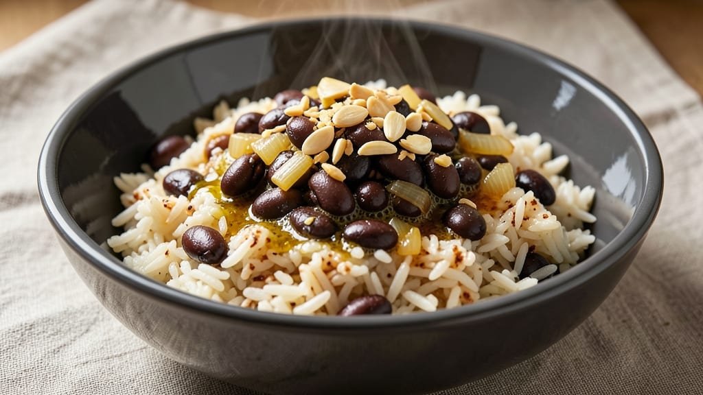 Black Beans And Rice in Rice Cooker Recipe: One-Pot Flavor Without the Fuss
