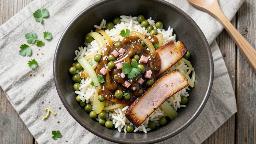 Black Eyed Peas, Rice, and Ham Recipe: Southern Sunday Table Staple