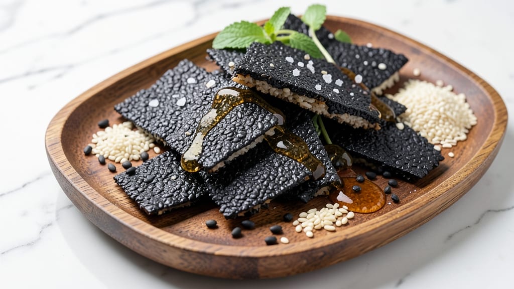 Black Sesame Rice Crackers Recipe: Nutty Crunch With Toasted Grain Magic
