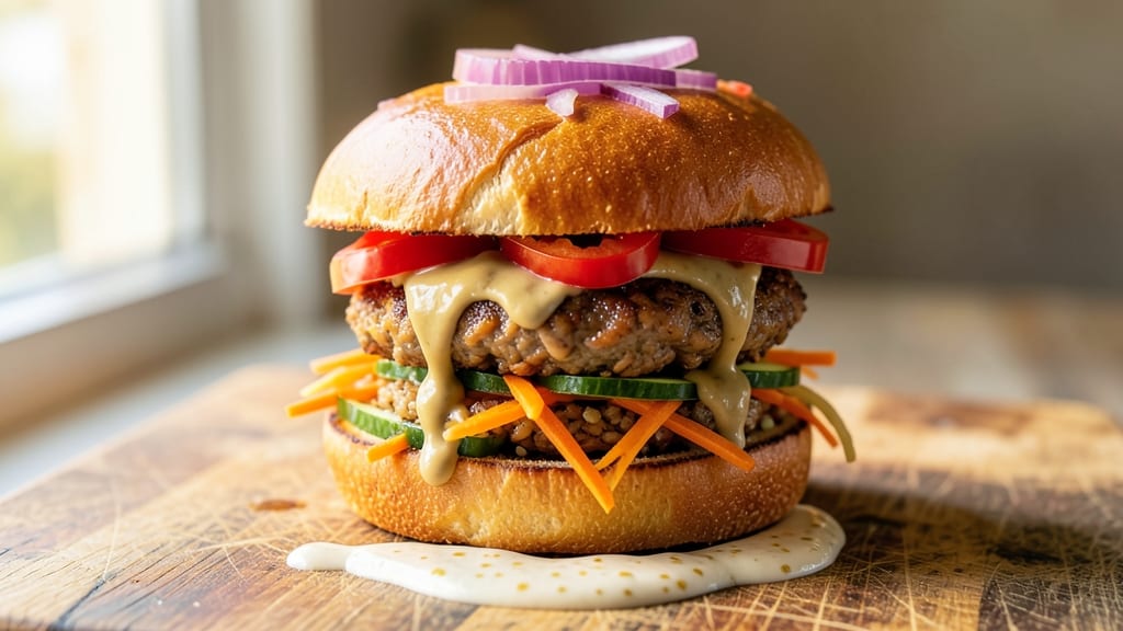 Brown Rice Veggie Burger Recipe: Hearty Plant-Based Patties With Nutty Depth