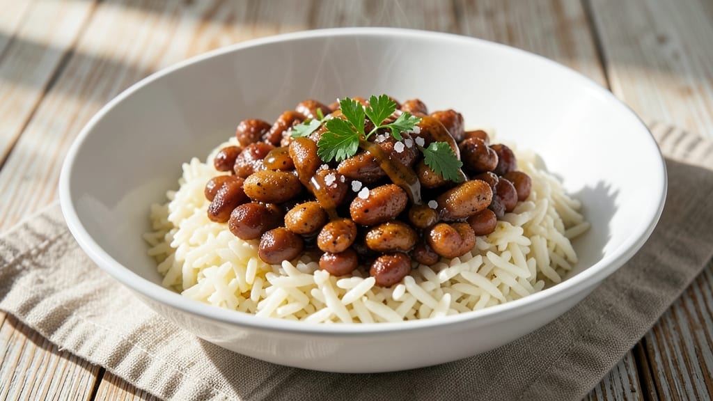 Canned Baked Beans and Rice Recipe: Smoky-Sweet One-Pot Meal in 30 Minutes