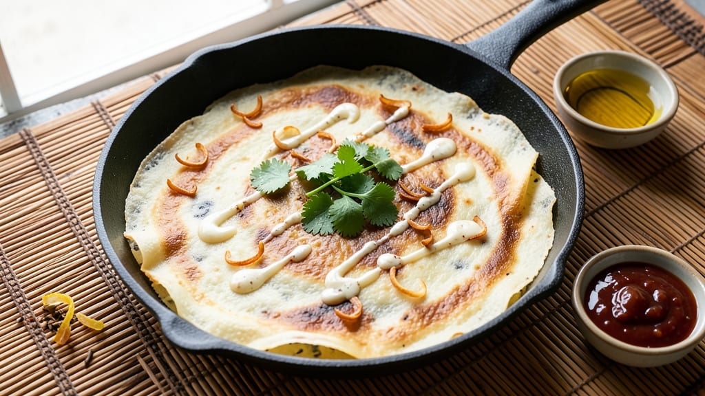 Boiled Rice Dosa Recipe: Fermented Layers With Crispy Edges