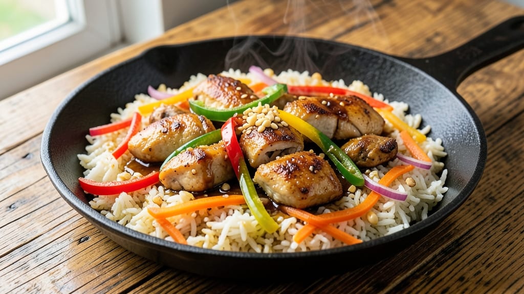 Blackstone Griddle Stir Fry Rice Recipe: Sizzling Wok-Style Flavors in One Pan