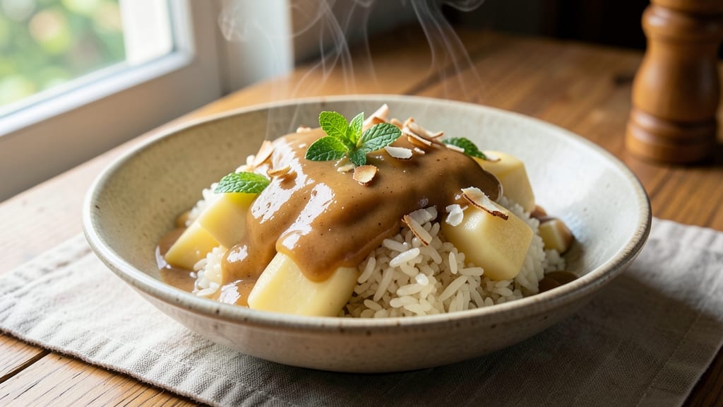 Cassava and Glutinous Rice Recipe: Sticky-Sweet Balance of Tropical Flavors