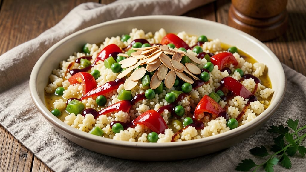 Cauliflower Rice Paella Recipe: Saffron-Infused One-Pan Grain Bowl