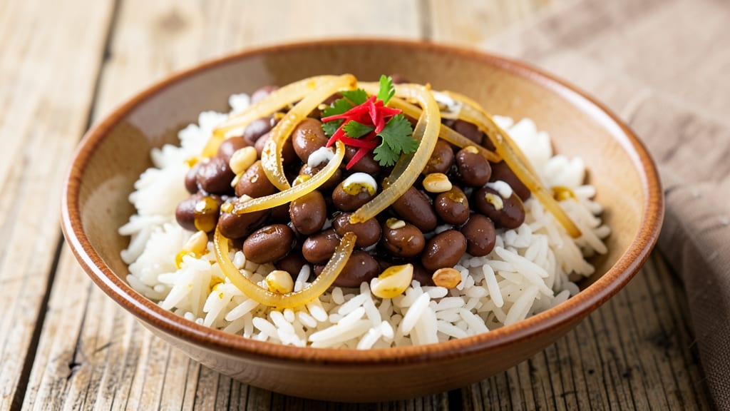 Blue Zone Beans and Rice Recipe: Longevity-Boosting Protein Powerhouse