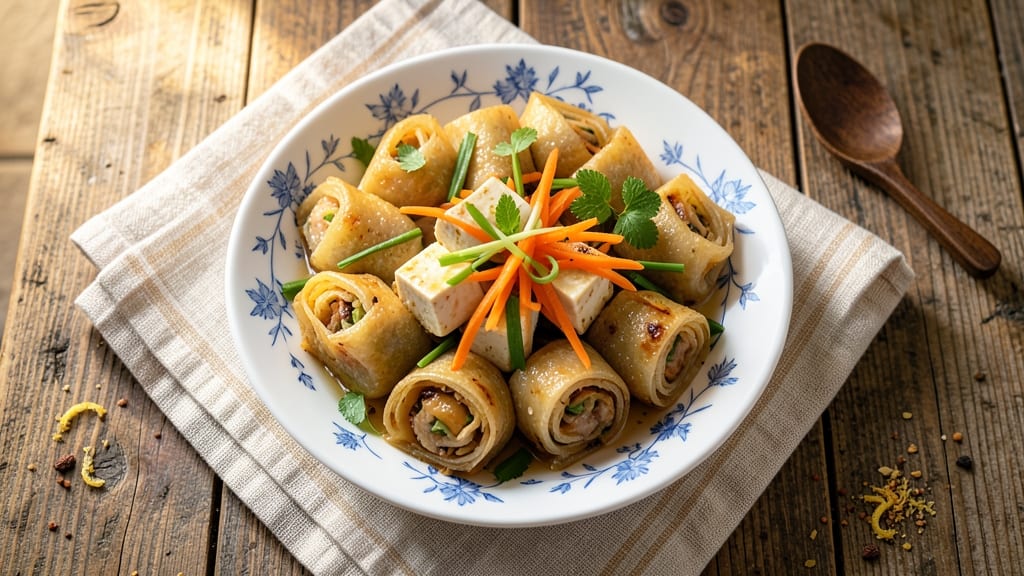 Cha Gio Recipe With Rice Paper: Crispy Rolls Stuffed With Tender Pork and Mint