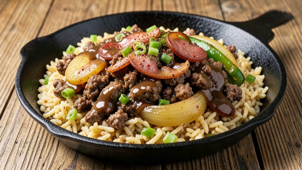 Cajun Dirty Rice Recipe Ground Beef: One-Pot Spice Bomb of Celery and Sausage Heat