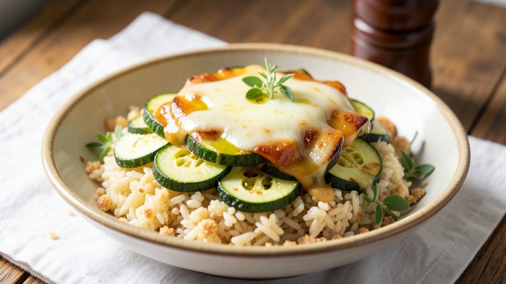 Cheesy Zucchini Rice Recipe: Melty Cheese and Hidden Veggie Magic