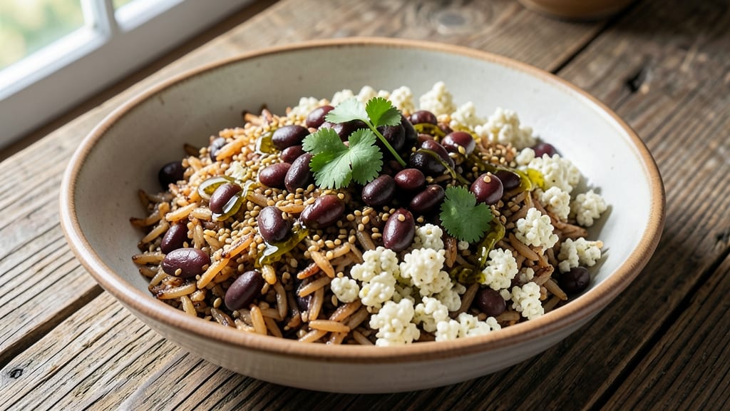 Brown Rice, Quinoa, and Beans Recipe: One-Pot Protein-Packed Power Bowl