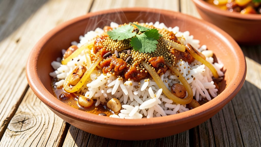 Bolivian Rice Recipe: Aji Amarillo and Cumin Infusion