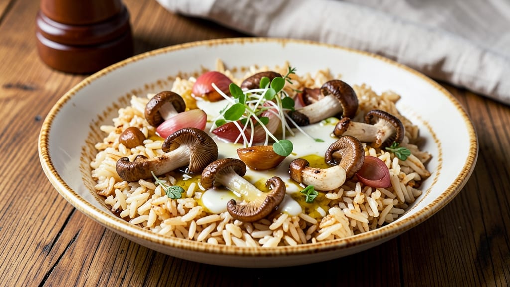 Chanterelle Rice Recipe: Earthy Mushroom Pilaf With Buttery Crispy Edges