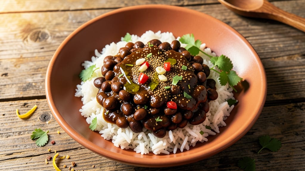 Black Beans Over Rice Recipe: Smoky Cumin and Lime Zest Brightness