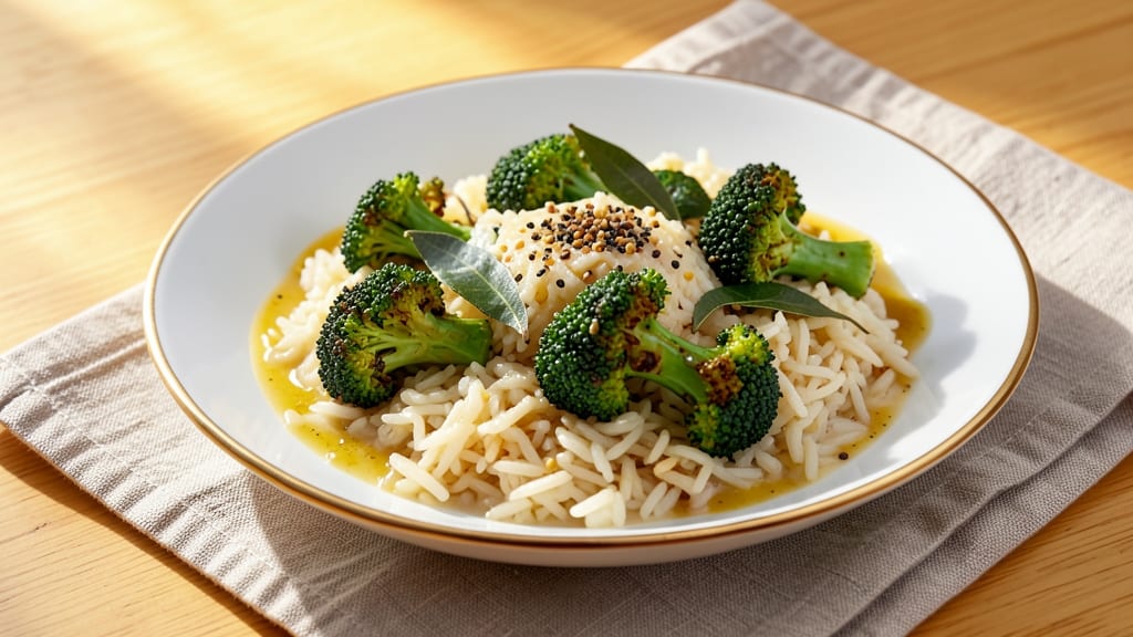 Broccoli Rice Recipe Indian: Spiced Turmeric and Coconut Flavor Fusion