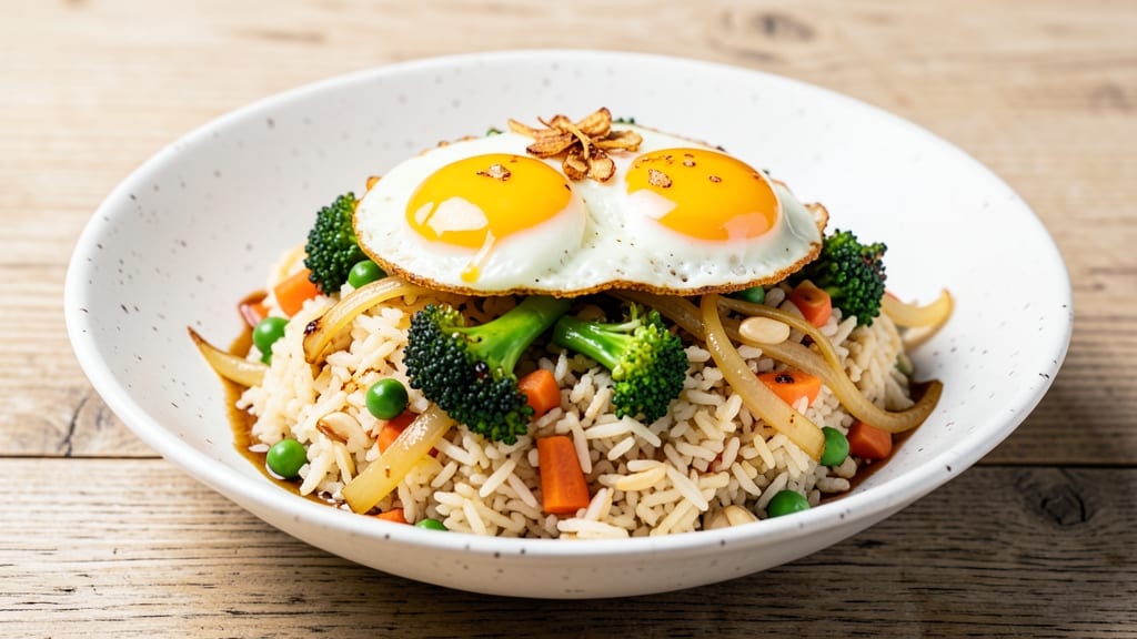 Cheap Fried Rice Recipe: Crispy Veggies and Eggs in 20 Minutes