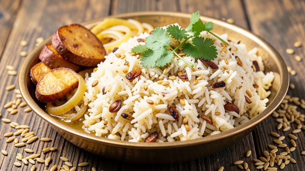 Broken Rice Recipe Indian: Fragrant Coconut Curry With Spiced Potatoes