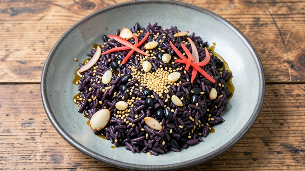 Black Rice Side Dish Recipe: Nutrient-Packed Crunch With Toasted Sesame